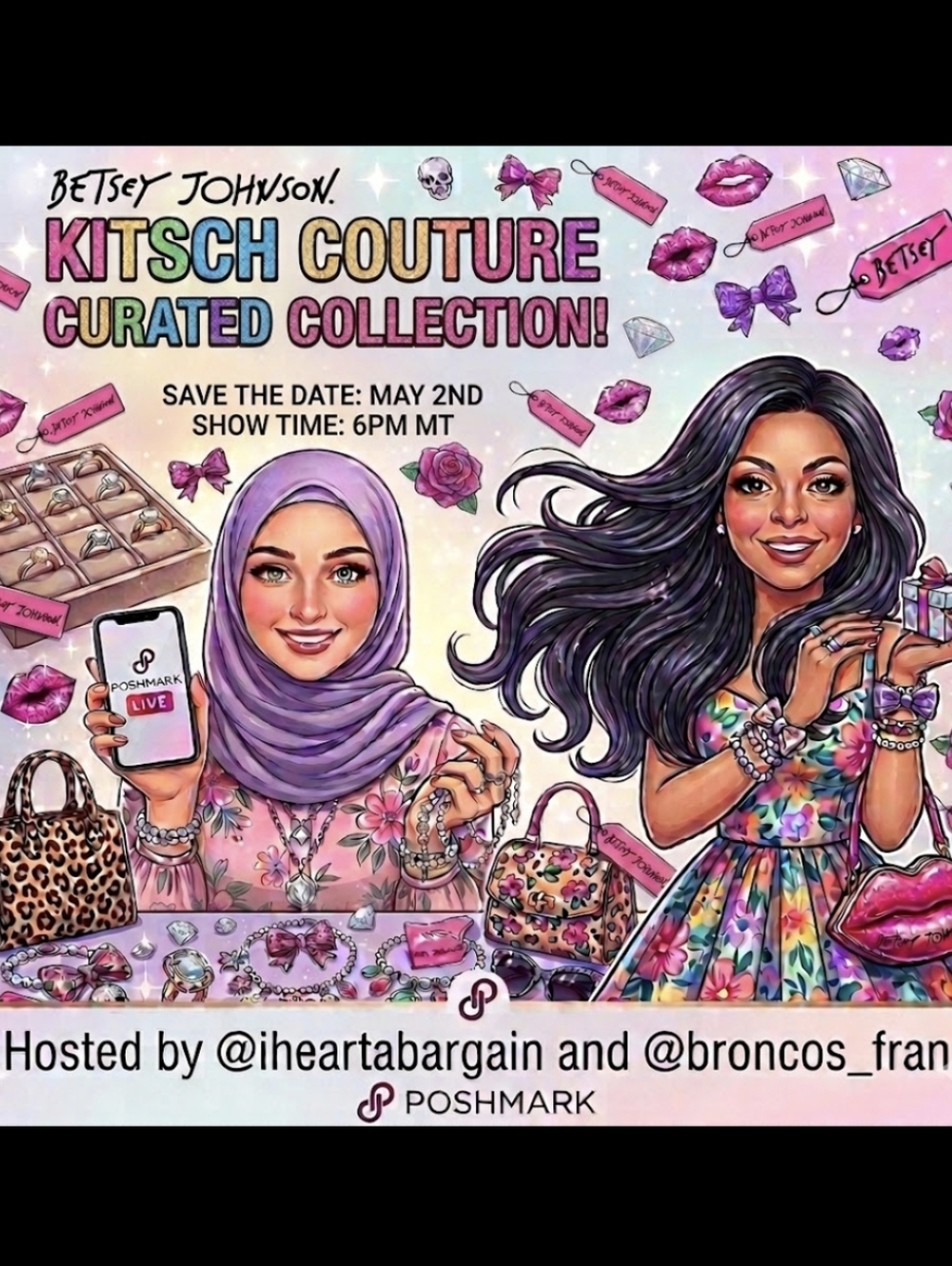 Betsey Johnson Kitsch Couture Curated Collection, Bags, Accessories & More!